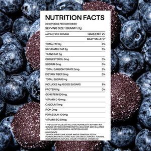 Genistein Heart-Health Gummy Supplement for Cannabis Users - Janey